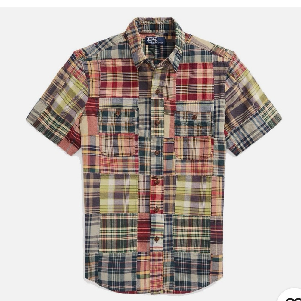 Polo by Ralph Lauren Colorful Plaid Men's Shirt